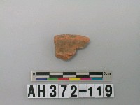 藏品(紅色夾砂陶口緣)的圖片